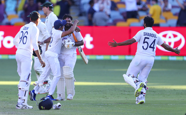 India beats Australia on last day of Gabba Test, winning Border ...